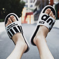【dropshipping available】korean style men's summer fashion slippers - anti-slip, couple's outdoor/indoor flip-flops