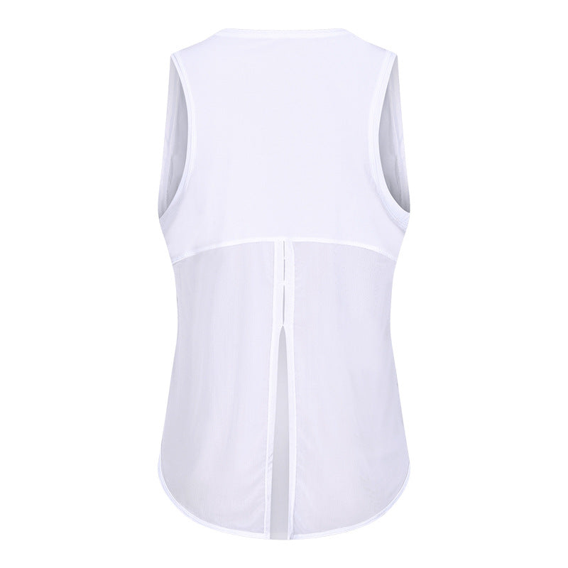 New women's quick-dry tank top - sleeveless workout top for fitness, yoga, running, breathable, loose fit, summer sports t-shirt s