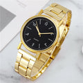 Wholesale steel band quartz watches for men and women - fashionable business casual digital quartz wristwatches for cross-border e-commerce