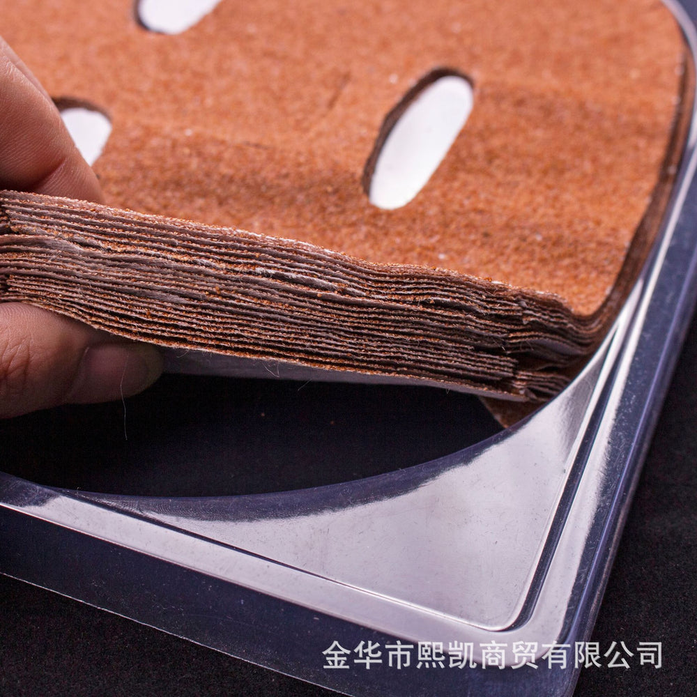 Large seaweed homemade facial mask mold diy facial mask tray mask plate plastic blister transparent trough beauty