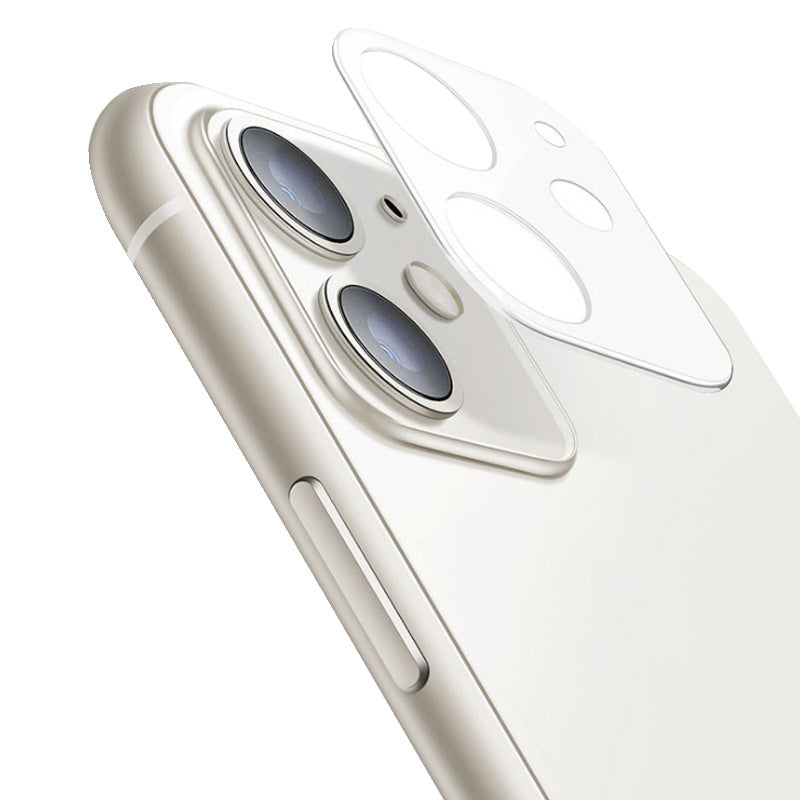 Tempered glass lens protector for iphone 16, iphone 11, and 12 pro max - camera lens screen protector with eye protection