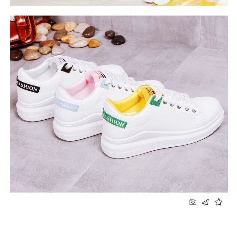 Shoes women's 2025 trendy shoes new casual spring and autumn white shoes summer student chic street shooting single shoes breathable white shoes
