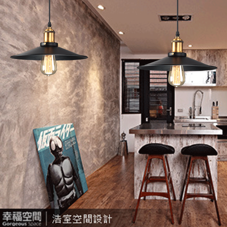 Cross-border  industrial style retro wrought iron small chandelier creative worker decoration personalized balcony aisle corridor lamps