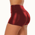 Amazon  hot style sexy nightclub hot pants leather shorts for women cross-border women's clothing honey sexy peach butt shorts