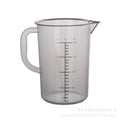 New acrylic printed scale plastic measuring cup double scale pc measuring water kettle thickened high temperature resistant milk tea shop utensils