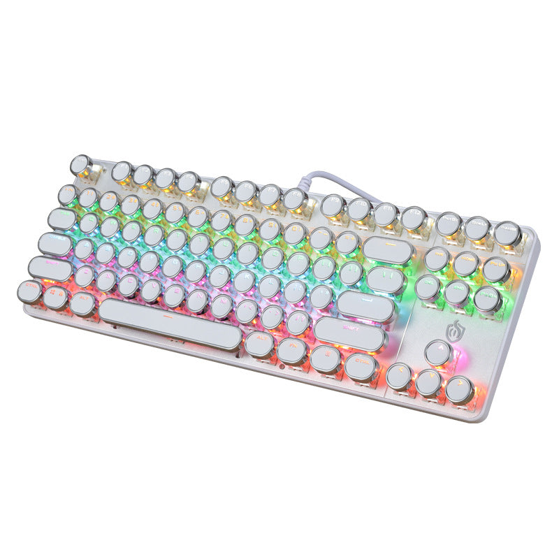 Meishang e-family 917 punk mechanical keyboard 87-key gaming keyboard office keyboard aliexpress ebay amazon