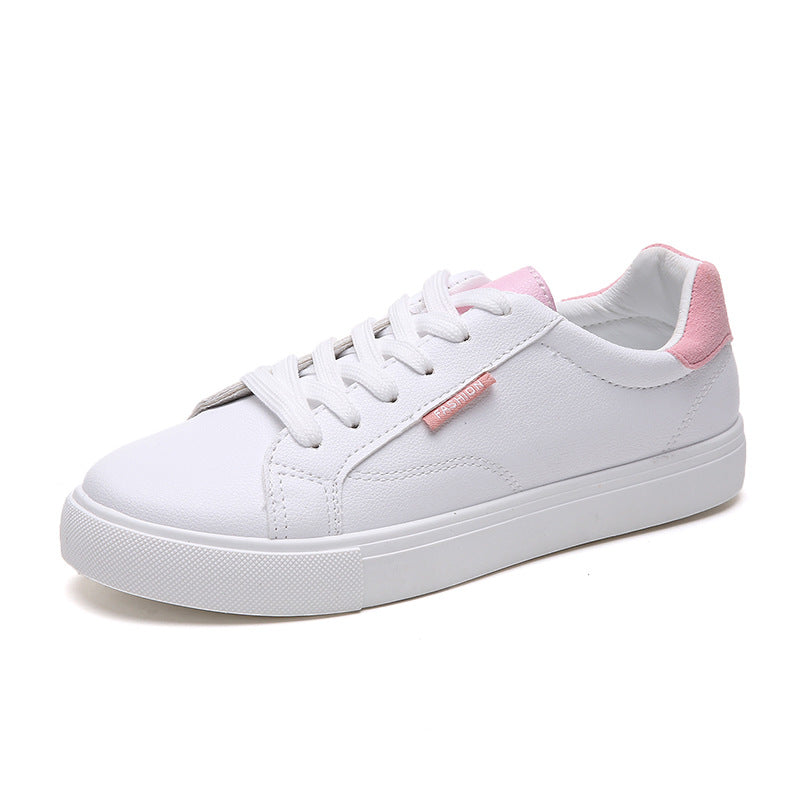Little white shoes women's 2020 spring new Korean version low-top flat baseplate shoes casual autumn student women's shoes sports white shoes