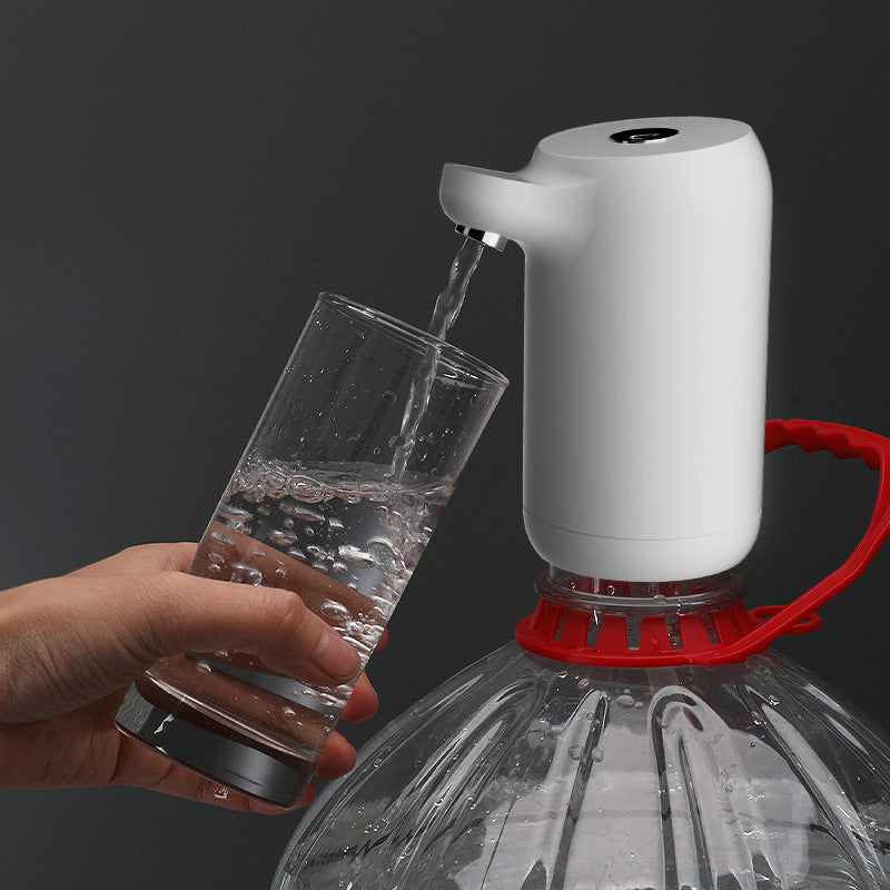 Bottled water dispenser - smart automatic usb rechargeable water dispenser for home and office - all-in-one mini water fountain