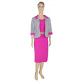 European and american cross-border e-commerce african plus size women's two-piece skirt set,   suit jacket dress