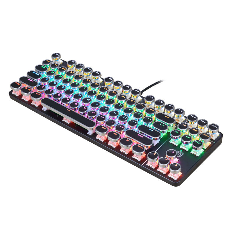 Meishang e-family 917 punk mechanical keyboard 87-key gaming keyboard office keyboard aliexpress ebay amazon