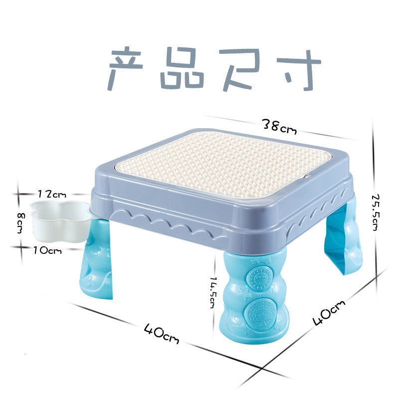 Hot sale, children's assembly of plastic large particles building block creative enlightenment children's early education educational DIY toys, spot