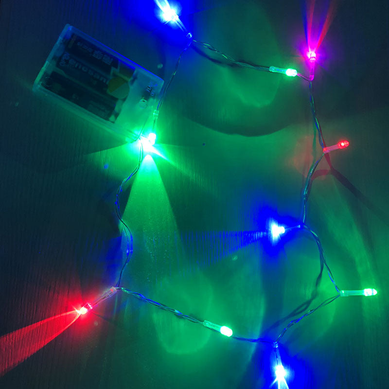 Factory direct sales led light string color-changing Gypsy lights Christmas lights Wedding lights Festival decorative lights Flashing lights