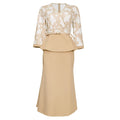 2020 new cross-border supply:  &  two-piece printed multicolor african women's skirt dress set