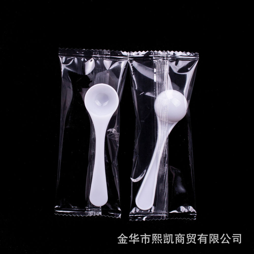 Plastic measuring spoon small spoon 4ml feed fertilizer washing powder liquid measuring spoon accurate measurement water 4g
