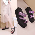 Export cross-border women's shoes bohemia rhinestone slippers women's flatsoutwear open toe sandals women's shoes ladies