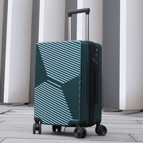Yongsheng suitcase male 20-inch boarding case customs lock silent universal wheel trolley case 24-inch password suitcase female