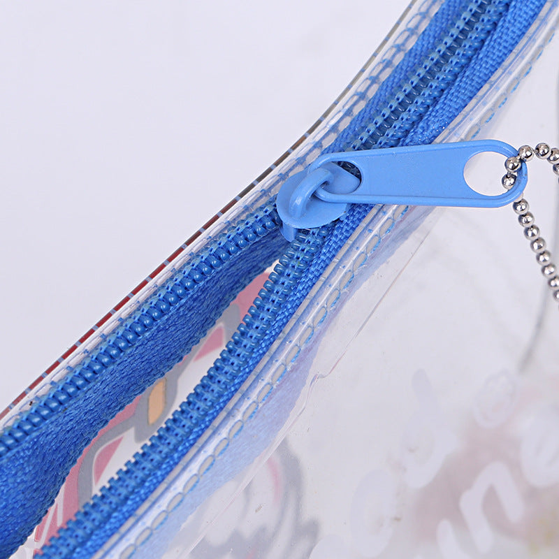 Spot PVC plastic tote bag, transparent gift bag, plastic bag, PVC exquisite gift packaging bag manufacturer