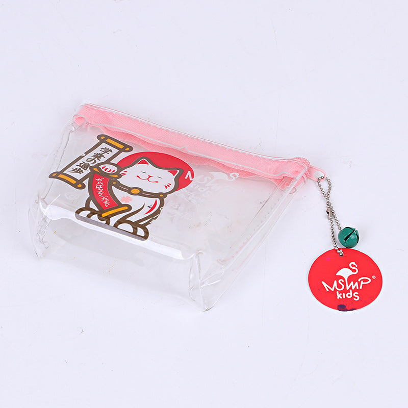 Spot PVC plastic tote bag, transparent gift bag, plastic bag, PVC exquisite gift packaging bag manufacturer