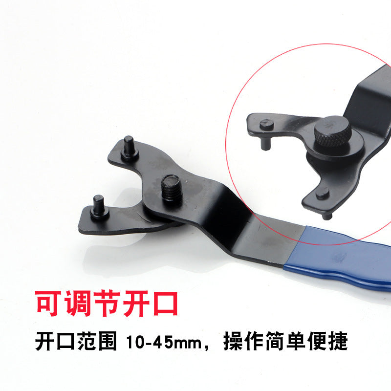 Angle grinder wrench, thickened key, grinder accessories removal, cutting machine adjustable universal wholesale