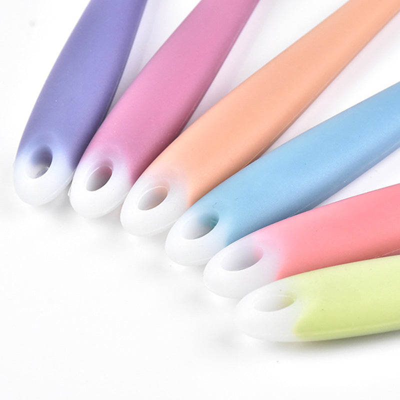 Free shipping silicone large baking integrated cake cream spatula spatula scraper stirring tool scraper semi-transparent color