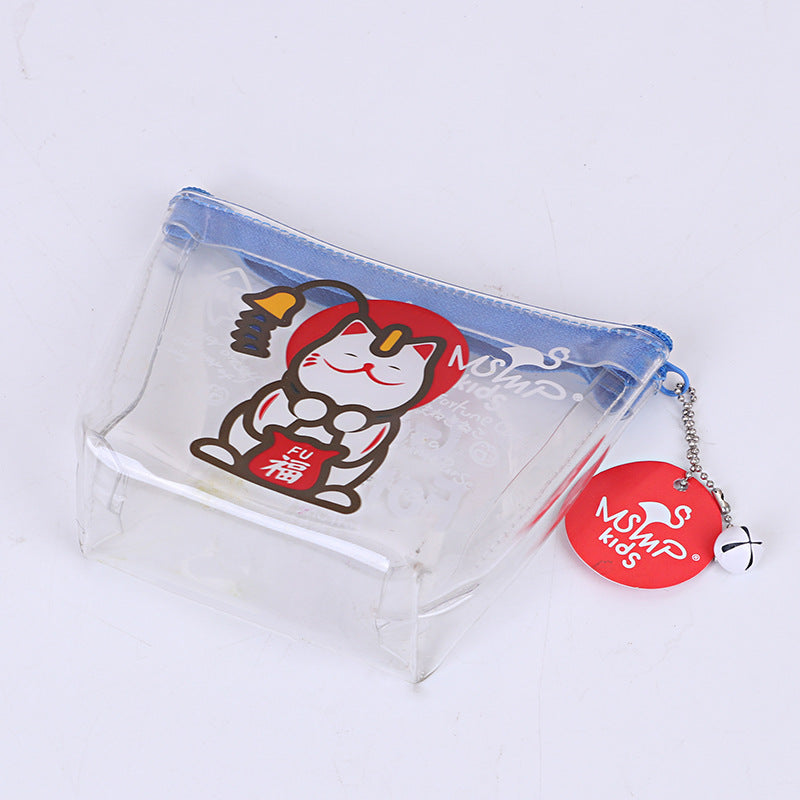 Spot PVC plastic tote bag, transparent gift bag, plastic bag, PVC exquisite gift packaging bag manufacturer