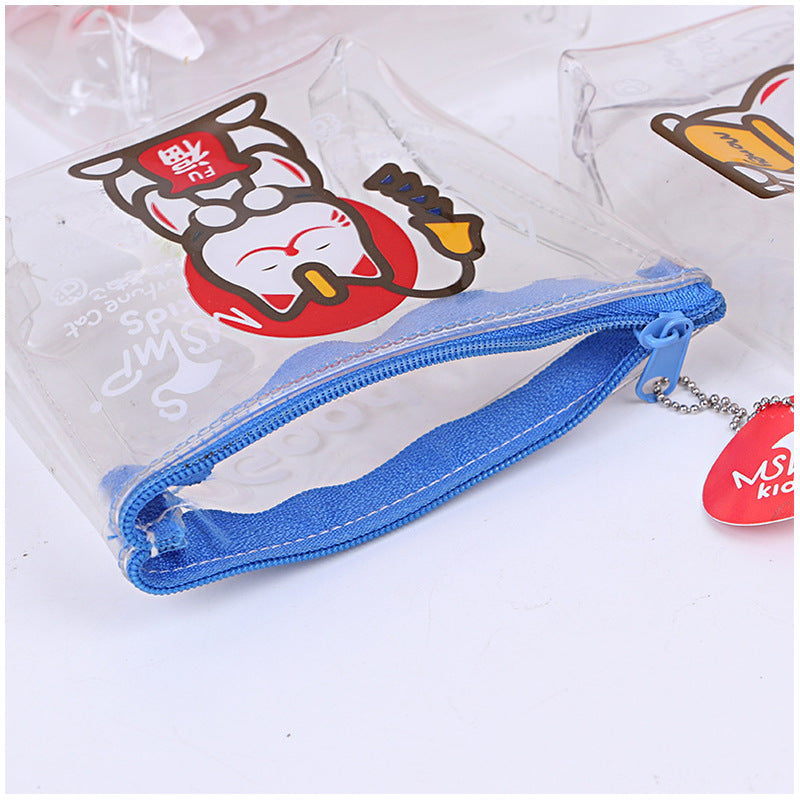 Spot PVC plastic tote bag, transparent gift bag, plastic bag, PVC exquisite gift packaging bag manufacturer