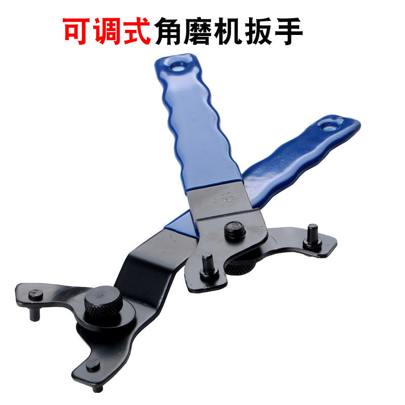Angle grinder wrench, thickened key, grinder accessories removal, cutting machine adjustable universal wholesale