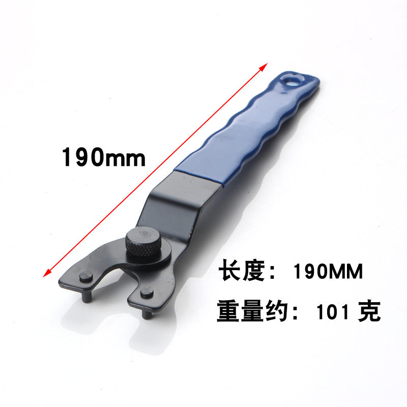 Angle grinder wrench, thickened key, grinder accessories removal, cutting machine adjustable universal wholesale
