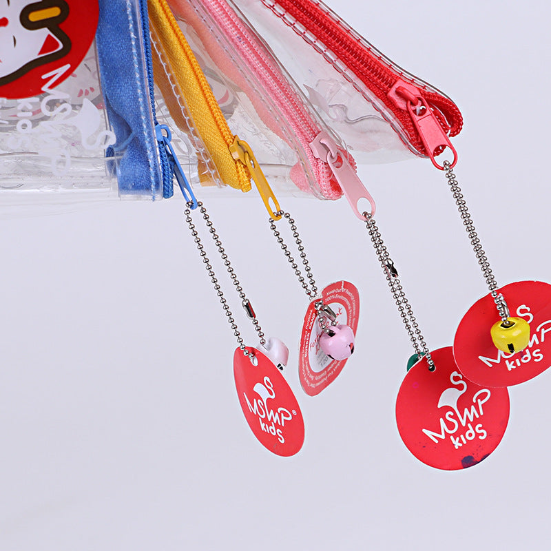 Spot PVC plastic tote bag, transparent gift bag, plastic bag, PVC exquisite gift packaging bag manufacturer