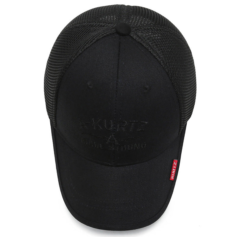 Baseball Cap Outdoor Shade Sunscreen Cap Mesh Baseball Cap Fashion Versatile Breathable Sports Hat Cap Wholesale