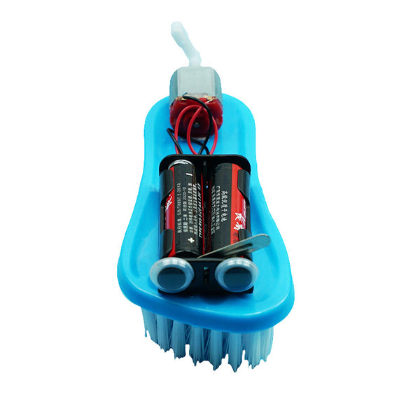 Science and technology small production children's palace science training equipment, scientific experimental family parent-child children's toys, brush car