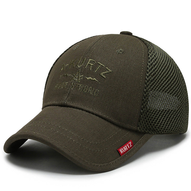 Baseball Cap Outdoor Shade Sunscreen Cap Mesh Baseball Cap Fashion Versatile Breathable Sports Hat Cap Wholesale