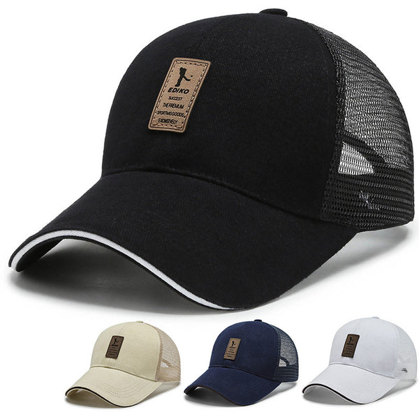 Baseball Cap Fashion Breathable Mesh Cap Sunscreen Cap Outdoor Fishing Sports Cap Korean Version Casual Versatile Sun Cap