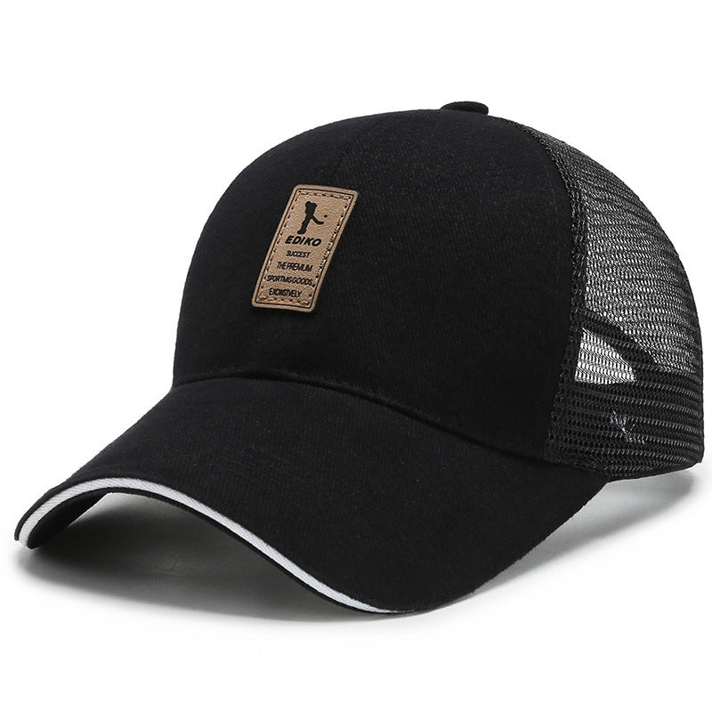 Baseball Cap Fashion Breathable Mesh Cap Sunscreen Cap Outdoor Fishing Sports Cap Korean Version Casual Versatile Sun Cap