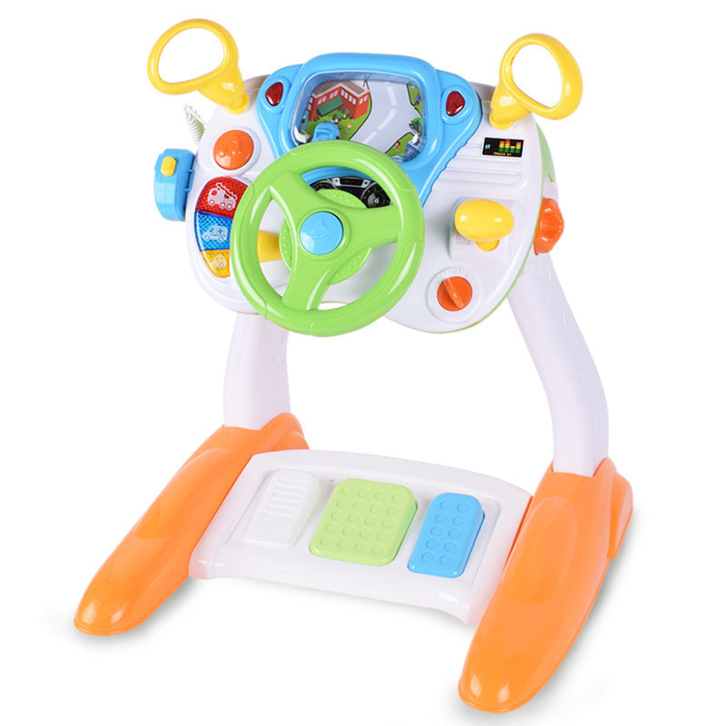 Polaroid 1712 Music Simulation Cab Baby Multifunctional Game Table 1-3 Years Old Enlightenment Steering Wheel Learning Table