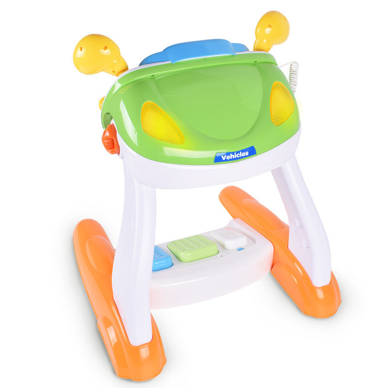 Polaroid 1712 Music Simulation Cab Baby Multifunctional Game Table 1-3 Years Old Enlightenment Steering Wheel Learning Table