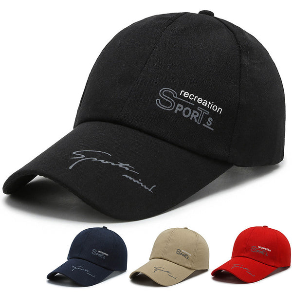 Hat Men's Peaked Cap Fishing Cap Spring Summer Autumn Casual Baseball Cap Outdoor Versatile Shade Sun Protection Hat Women