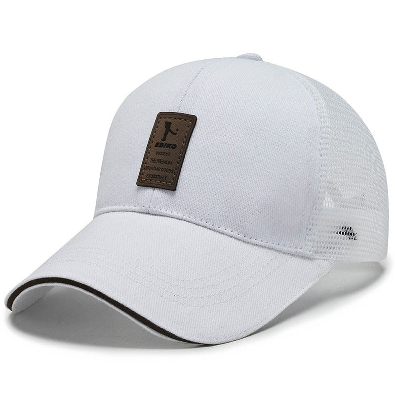 Baseball Cap Fashion Breathable Mesh Cap Sunscreen Cap Outdoor Fishing Sports Cap Korean Version Casual Versatile Sun Cap