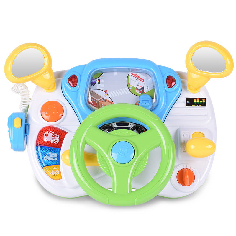 Polaroid 1712 Music Simulation Cab Baby Multifunctional Game Table 1-3 Years Old Enlightenment Steering Wheel Learning Table