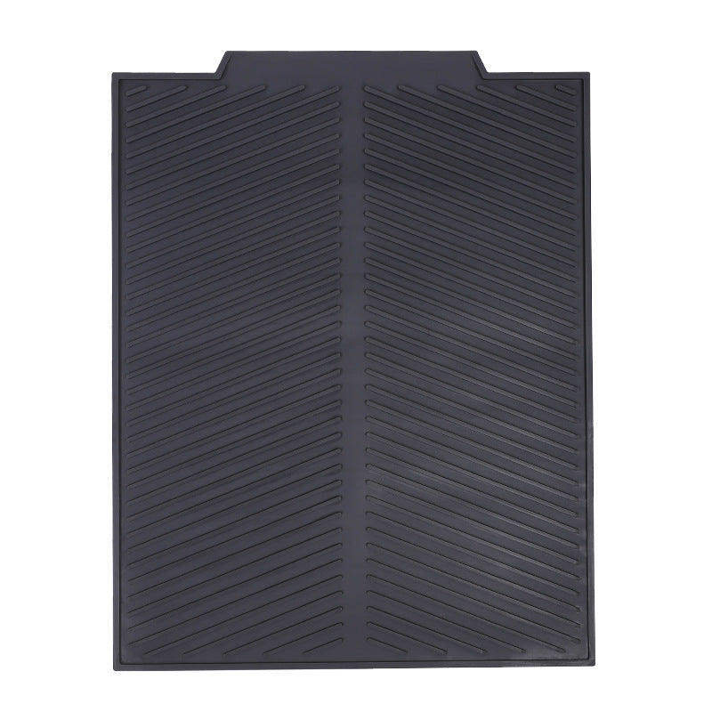 hot-selling silicone drain mat, fruit and vegetable bowl and plate drain mat, non-slip storage mat large