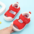 Baby sandals & first walker shoes - summer soft sole, ages 0-1-3 years, mesh infant toddler shoes, anti-slip for boys & girls