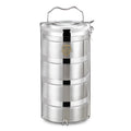 304 stainless steel basket adult student anti-spill pot double multi-layer large capacity lunch box bucket compartment lunch box