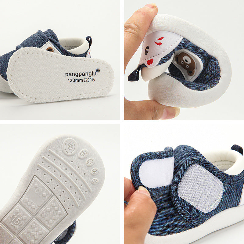 autumn collection: new fall toddler shoes for baby girls (0-1-3 years) - soft cloth spring/autumn first walker shoes for baby boys