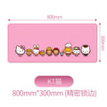 Large mouse pad, extra large rubber desk mat, non-slip keyboard pad, cartoon gaming desk mat, computer accessories