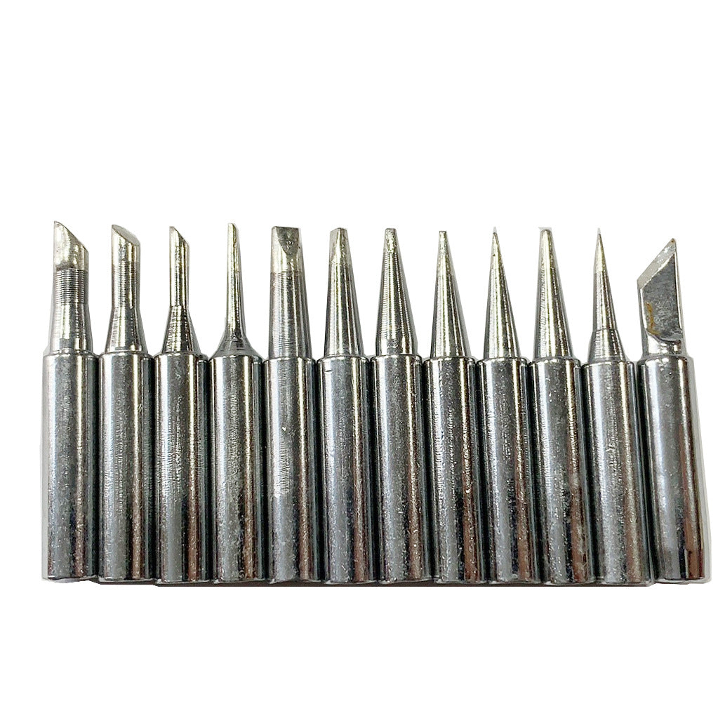 12 different head soldering iron heads 12 pcs soldering iron head set, export matching electric soldering iron set