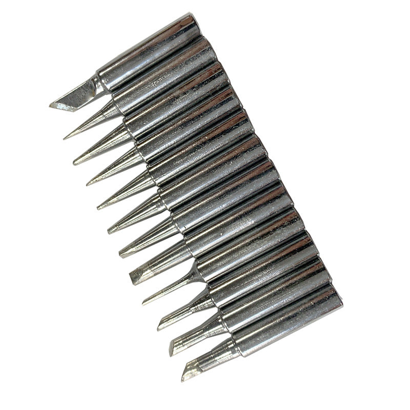 12 different head soldering iron heads 12 pcs soldering iron head set, export matching electric soldering iron set