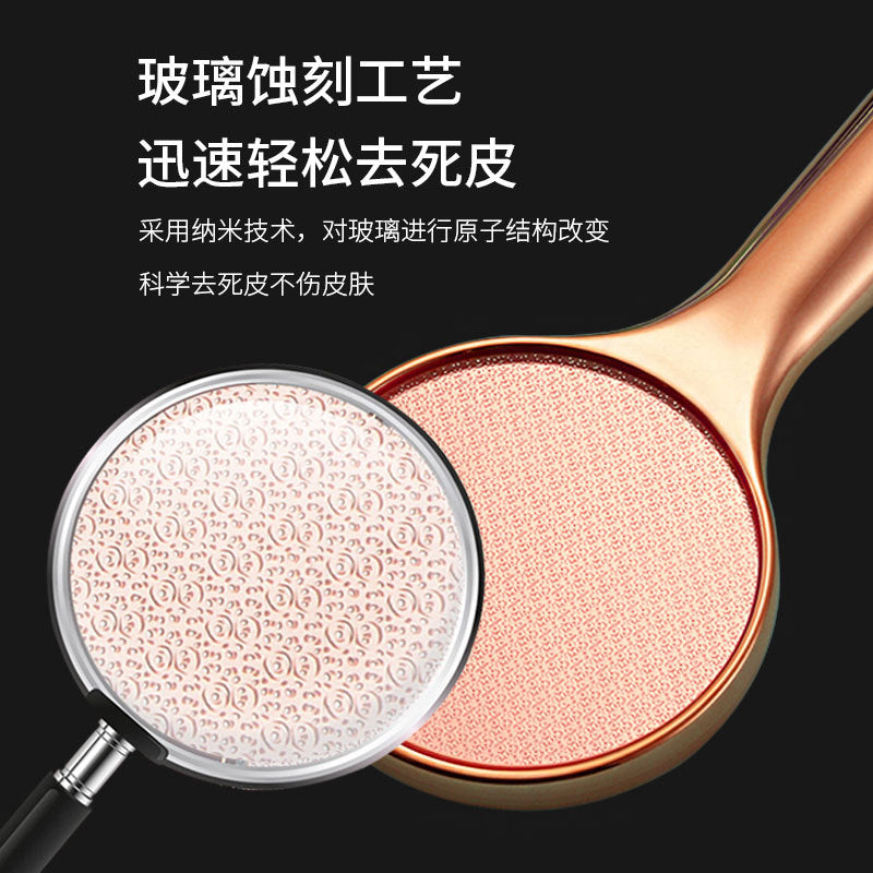 Factory direct sales nano glass foot file practical dead skin rubbing tool double-sided file glass foot grinder callus foot grinder stone