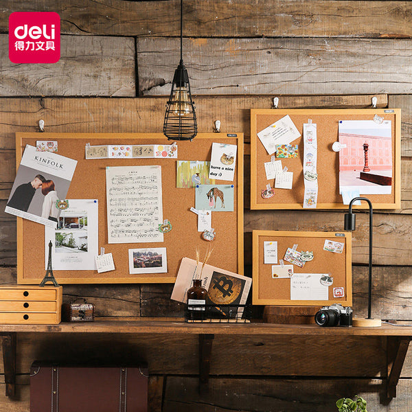 Deli cork board photo wall cork message board publicity board bulletin board sticky note board notice board memo board