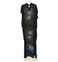 supply small stand-up collar whirlwind-shaped stylish hot diamond fashionloosedress african women's long skirt big sale