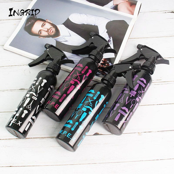 Cross-border 300ml hair spray kettle, makeup water transfer color spray water bottle, hair tool hair cutting spray bottle